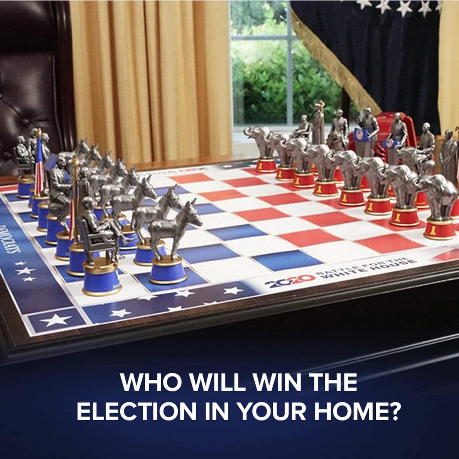 battle for the white house chess set