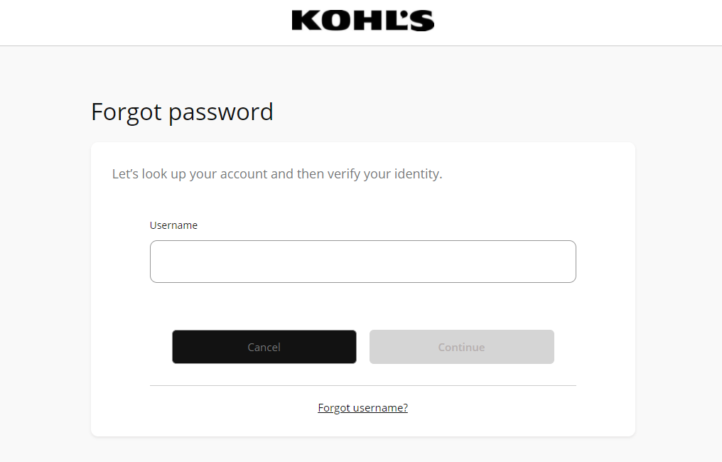 My Kohl's Charge